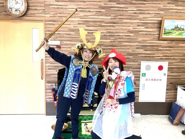 川添さん・原(笑) 川添さん・原(笑)